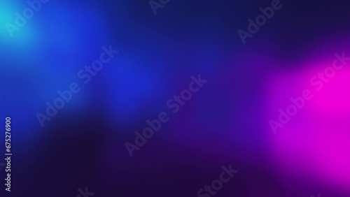 abstract modern blue and dark pink background animation with blurred shapes. 4K UHD, seamless loop