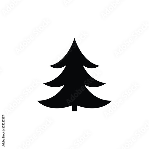 trees icon christmas tree forest sign