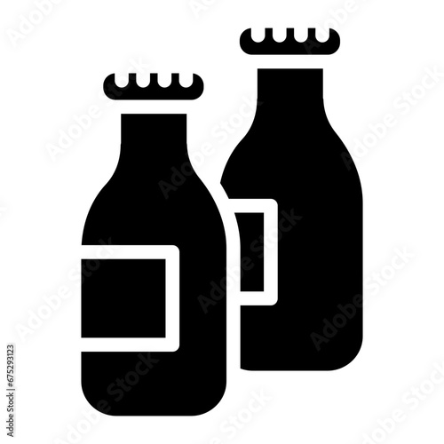 milk bottle glyph