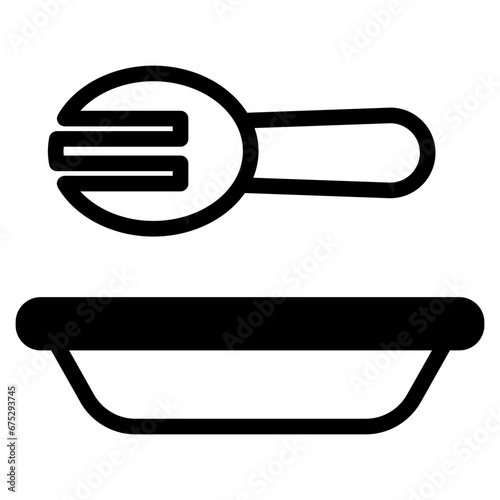 plate and fork dualtone