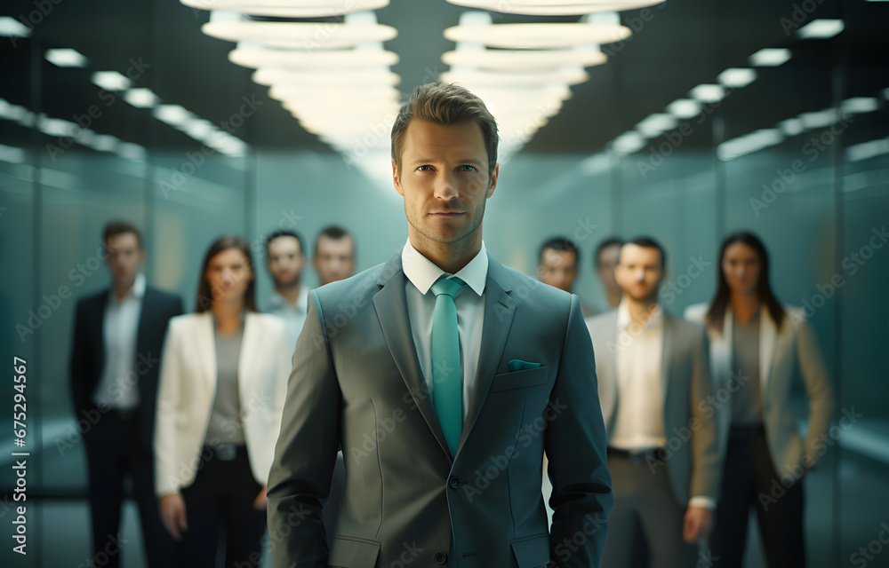 Young CEO - Corporate Success: Smiles, Suits, and Strong Leadership Young CEO - Corporate Success: Smiles, Suits, and Strong Leadership