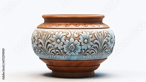 Chinese old flower pot