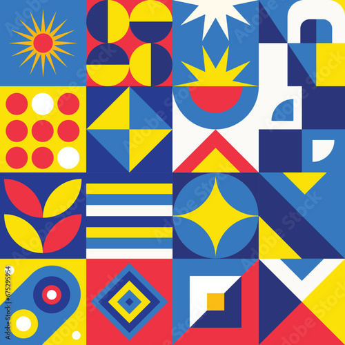 Download Free Vector Shape Pattern Design Templates