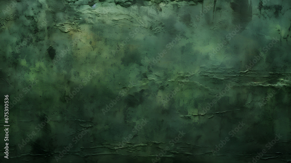 Dark green grunge texture texture. generative AI. Dark green grunge texture texture. generative AI.