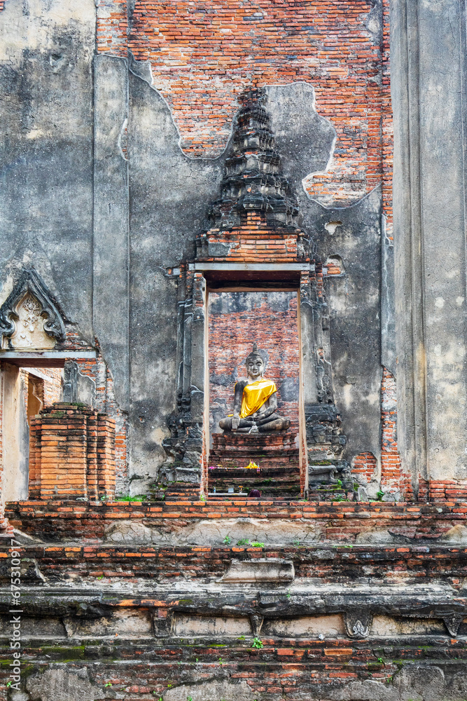 タイ国アユタヤの遺跡ワット・ボロム・プッターラーム タイ国アユタヤの遺跡ワット・ボロム・プッターラーム