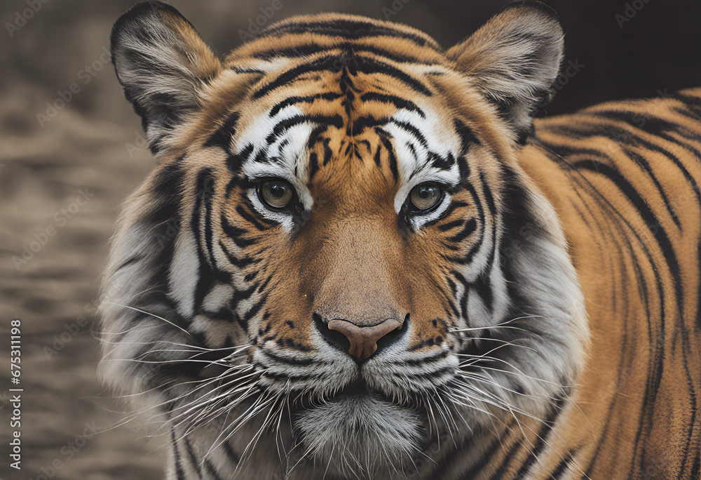 portrait of a tiger