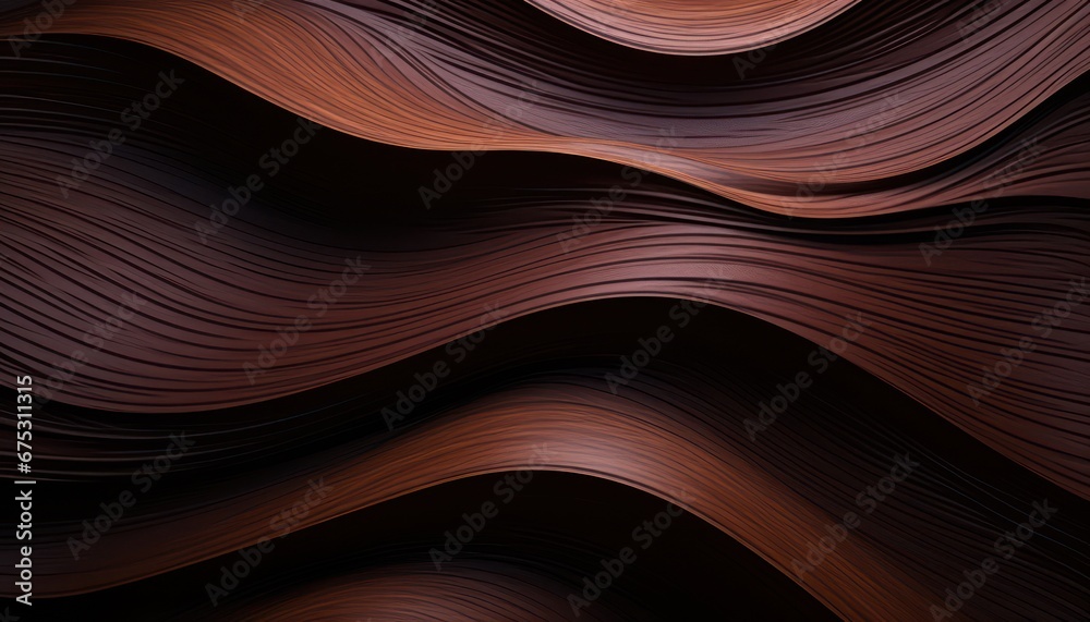 abstract brown  mahogany wood  texture shapes background - obrazy, fototapety, plakaty 