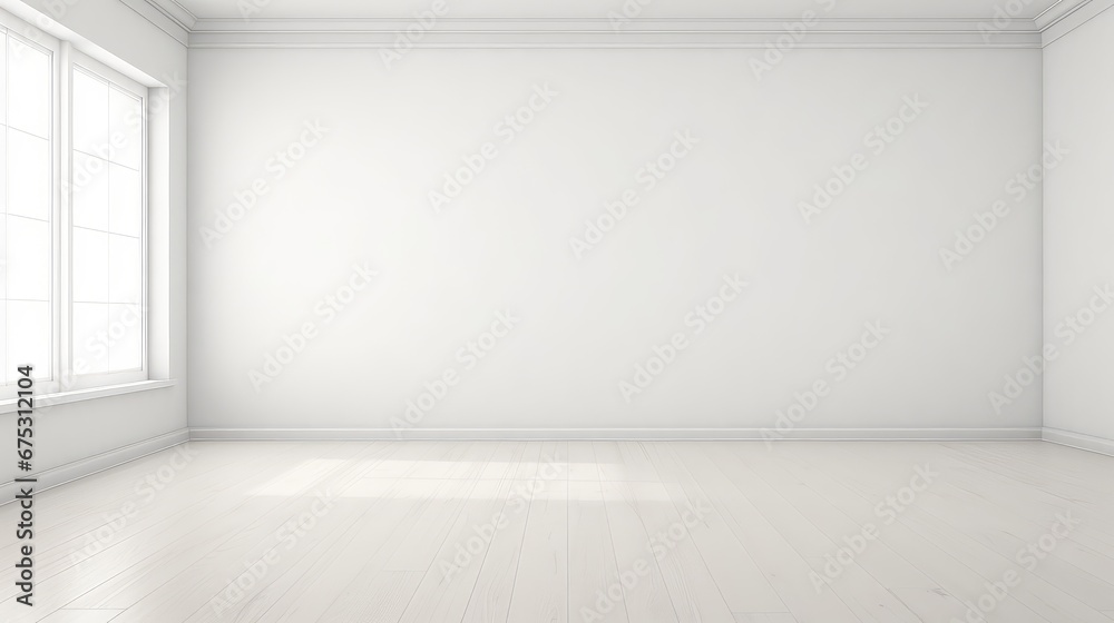 3d rendering of the empty living room with a natural light. 3d rendering of the empty living room with a natural light.