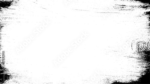 Overlay textures set stamp with grunge effect. Old damage Dirty grainy and scratches. dust particle and dust grain on white background. black dirt overlay or screen effect use for grunge and vintage.