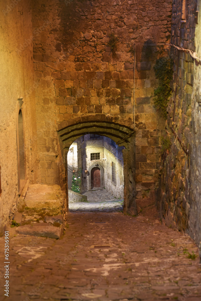 Bolsena, historic town in Viterbo province, Italy