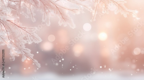 Christmas Winter Abstract Background Snow Texture Festive Holiday Design