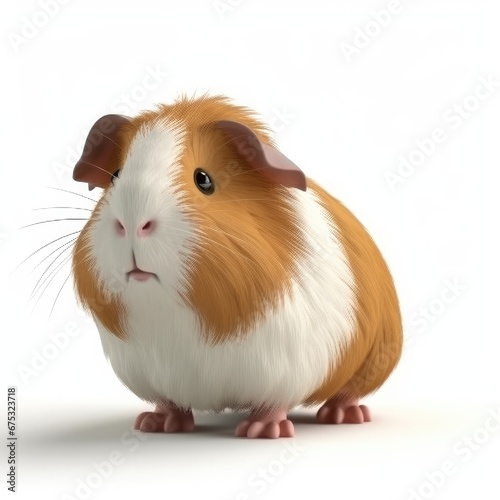 Guinea pig cartoon character