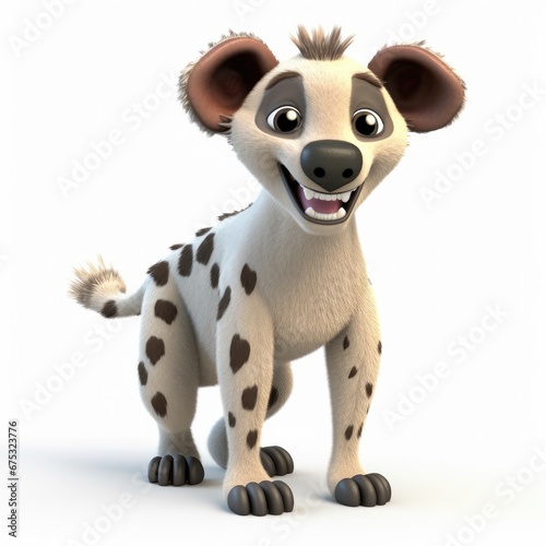 Hyena cartoon character