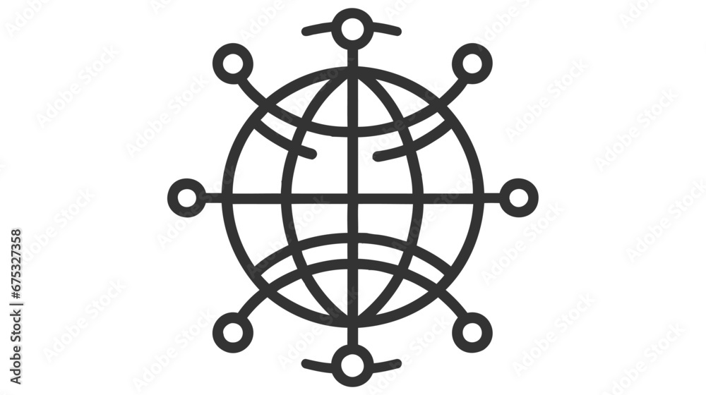 Go to web symbol icon vector illustration Go to web symbol icon vector illustration