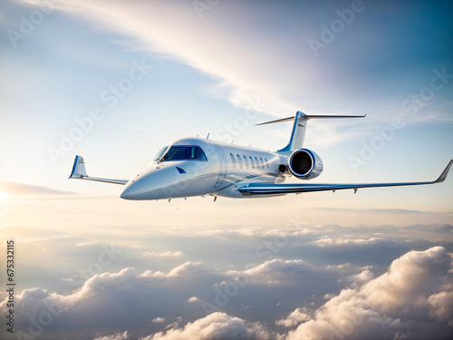 luxury private jet photo