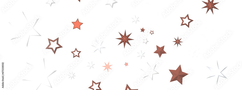Twinkling Yuletide Skies: Breathtaking 3D Illustration of Falling Christmas Starlights Twinkling Yuletide Skies: Breathtaking 3D Illustration of Falling Christmas Starlights