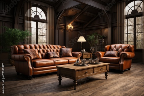 classic style  living room © nataliya_ua
