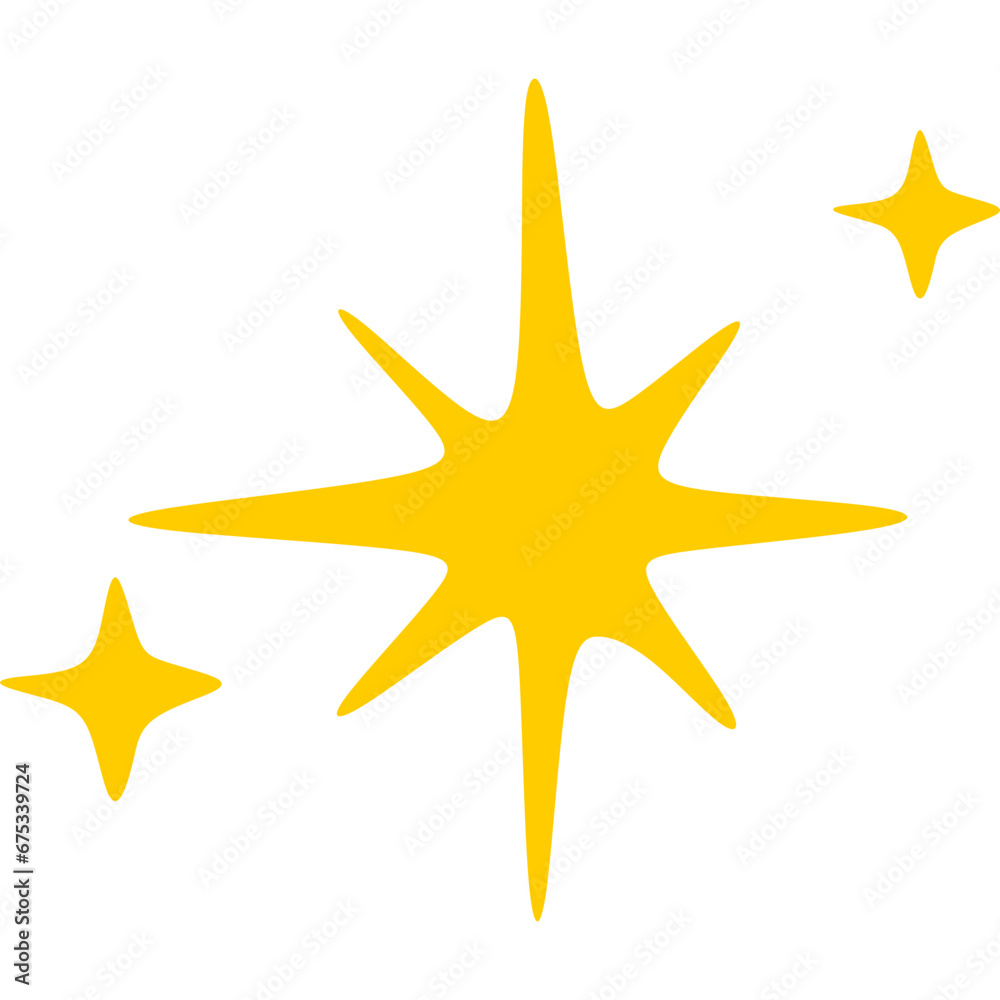 Obraz premium Abstract Sparkle Shape