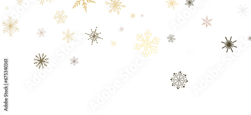 Wallpaper Mural Snowflakes and bokeh lights on the blue Merry Christmas background. 3D render Torontodigital.ca