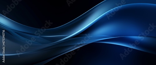 Abstract smooth dark blue with black vignette studio well use as backgroundbusiness reportdigitalweb