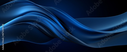 Abstract smooth dark blue with black vignette studio well use as backgroundbusiness reportdigitalweb photo
