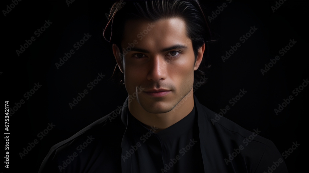 AI-generated male model AI-generated male model