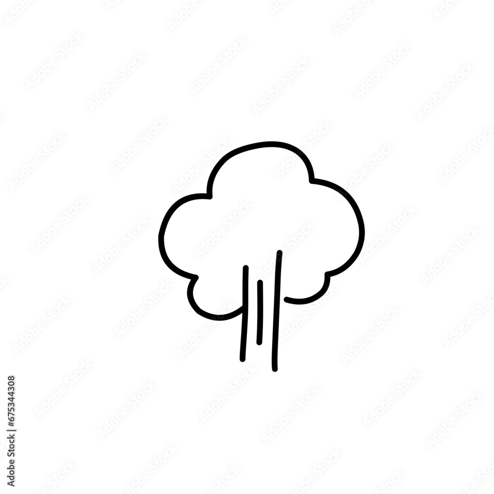Poof Doodle Cartoon Smoke Poof Doodle Cartoon Smoke