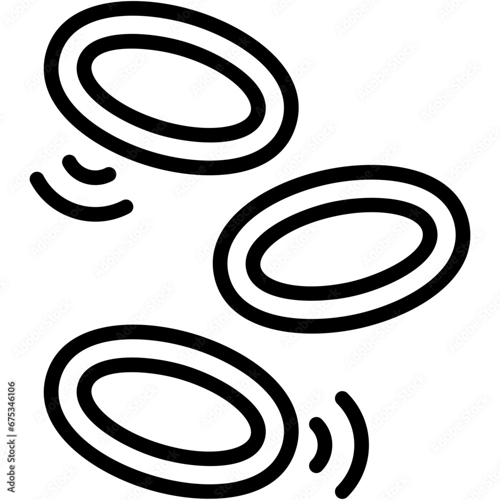 Vector Icon Hula Hoop, Hoop, Gaming, Fun, Toy, Flexibility Vector Icon Hula Hoop, Hoop, Gaming, Fun, Toy, Flexibility