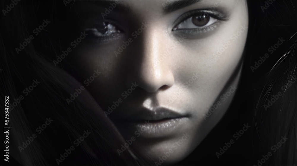 Female model created by AI Female model created by AI