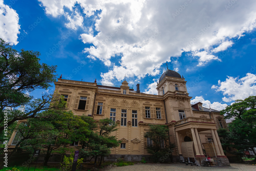Fototapeta premium 旧岩崎邸庭園9(2023夏)