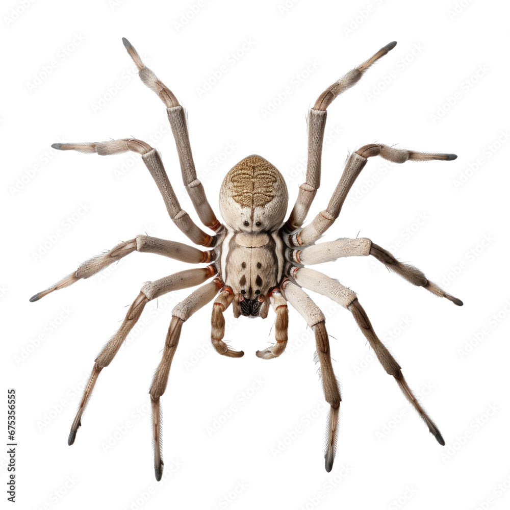 Huntsman spider on transparent background Huntsman spider on transparent background