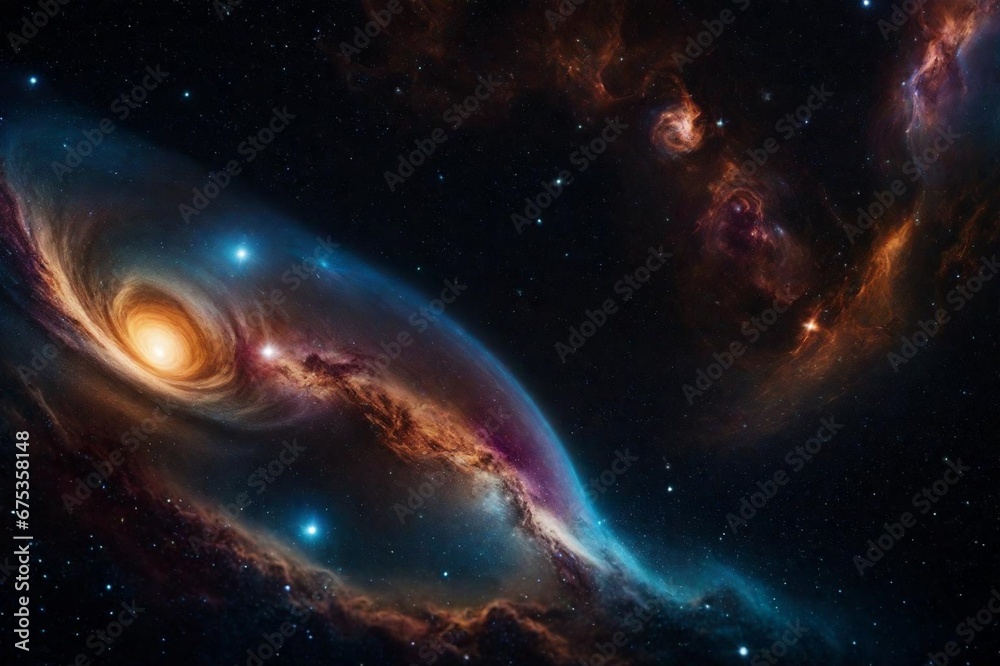 Obraz premium planet in space