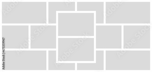 Pictures or photos frame collage photo frames and digital photo wall template
