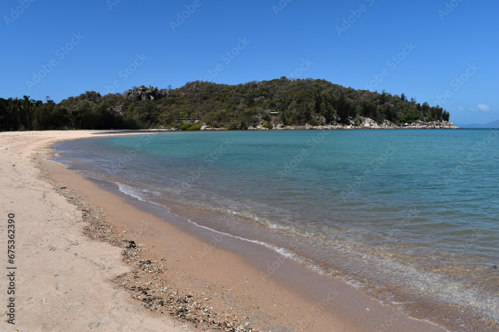 Geoffrey Bay beach scene, Magnetic Island, QLD, AUstralia