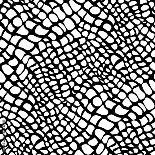 Snake Skin Vector Texture photo