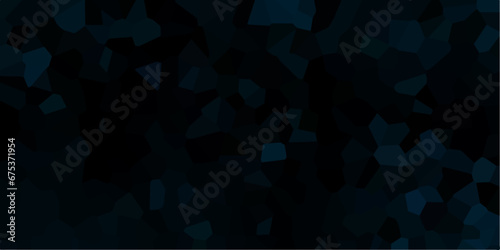 Quartz Navy blue Broken Stained Glass Background . Voronoi diagram background. Seamless pattern shapes vector Vintage Quartz surface white for bathroom or kitchen	
 photo