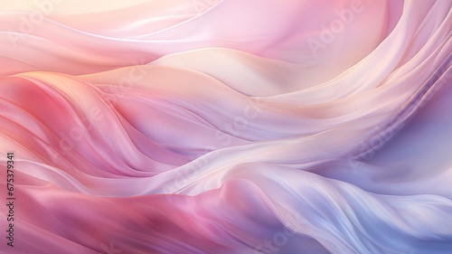 a vibrant silky background with flowing gradients of pastel hues  resembling a dreamy  ethereal landscape that enchants the viewer.