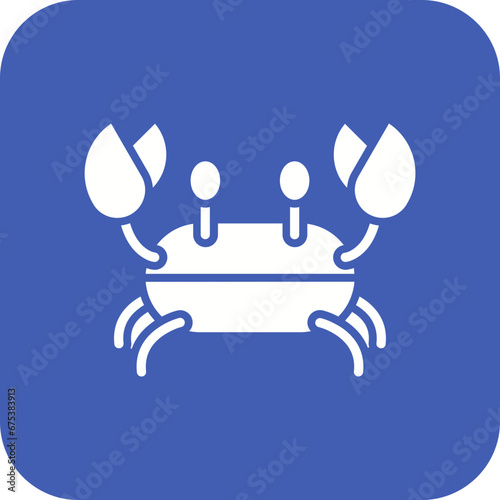 Crab Line Icon