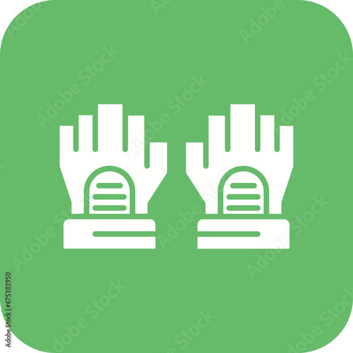 Fingerless Gloves Line Icon