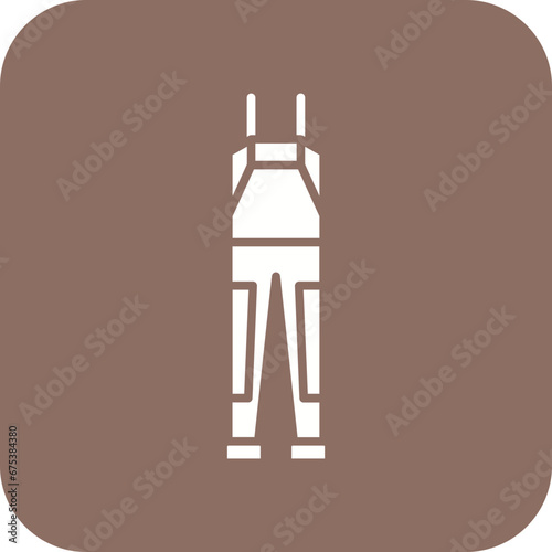 Waders Line Icon