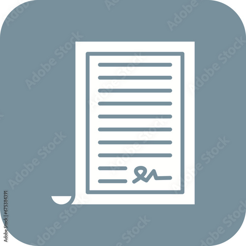 Agreement Line Icon