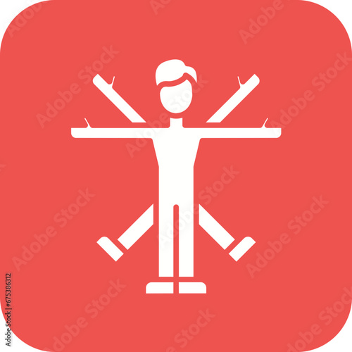 Ergonomic Line Icon