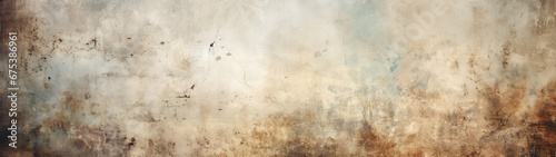 An abstract landscape of textured brown stains dances across a stark white wall, evoking feelings of chaos and untamed beauty, background, texture, banner