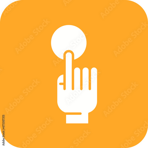 Gesture Control Line Icon