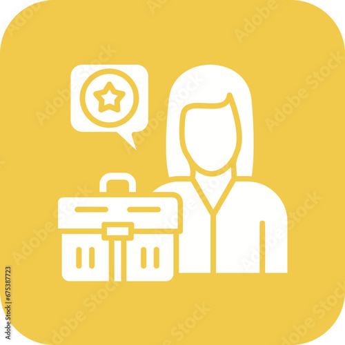 Career Expert Line Icon