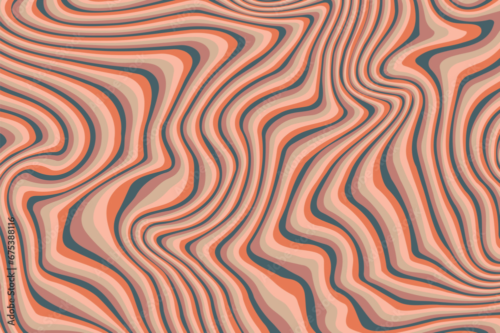 Abstract psychedelic groovy background. Vector. Abstract psychedelic groovy background. Vector.