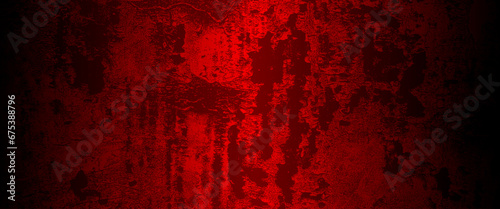 Vector Scary bloody wall, horror or halloween concept background. photo