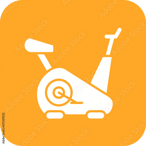 Exercise Bike Line Icon