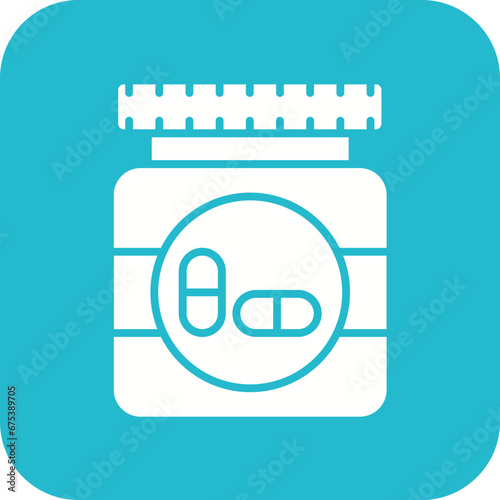 Supplements Line Icon