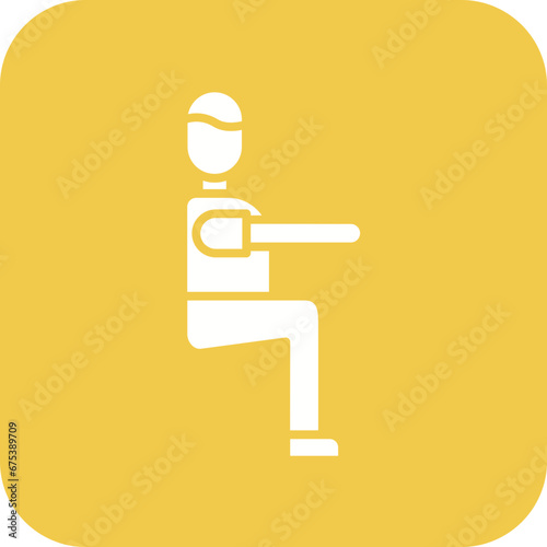 Squats Line Icon